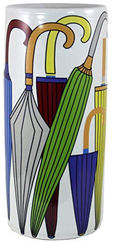 Umbrella Stand, Multi Coloured Umbrella Design