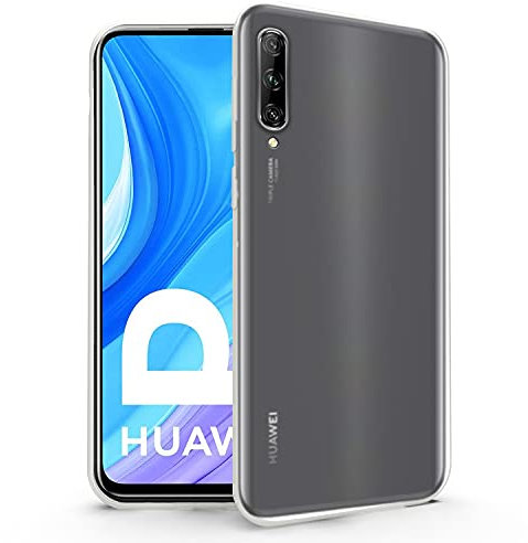 N NEWTOP Cover Compatibile con Huawei P Smart PRO, Custodia TPU Soft Gel Silicone Ultra Slim Sottile Flessibile Case Posteriore Protettiva (Trasparente Opaco)