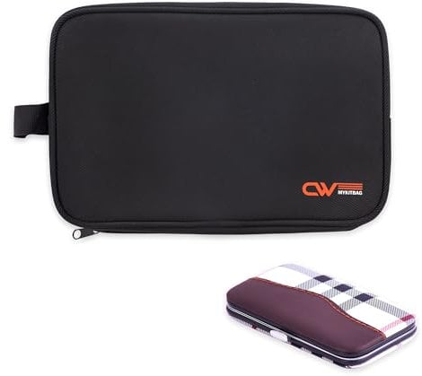 Durable Large Capacity Waterproof Multiple Compartment Toiletry Bag, Compact Travel Wash Bag & 7 Piece Manicure Set Included, Men’s Bathroom Personal Care Accessory, Women’s Vanity Cosmetic Pouch