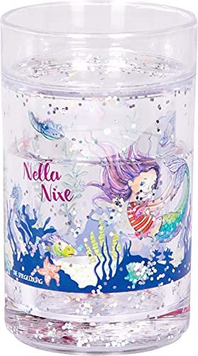 Die Spiegelburg - Glitzerbecher mit Schwimmelementen, Nella Nixe, 17433