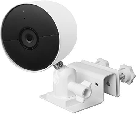 HOLACA Dachrinnenhalterung für Google Nest Cam mit Akku, feste perfekte Perspektive, größere Höhe für Ihr Nest Sicherheitskamerasystem
