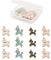 Craftdady 40 Stück Emaille-Hunde-Pudel-Charms, vergoldete Legierung, Tier-Anhänger, 21 x 16,5 mm, für DIY-Hundehalsband, Armbänder, Schmuck, Basteln