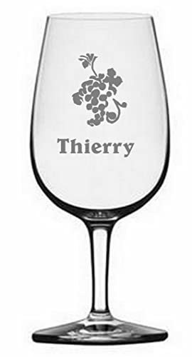 Société ARG Gravure sur verre à vin Type INAO 20-21-22 Cl personnalisé avec textes et logos (600 logos au choix)