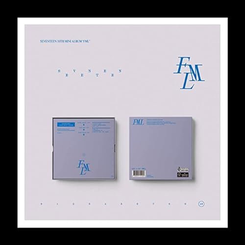 SEVENTEEN FML 10th Album Deluxe Version CD+POB+Photobook+Lyric book+Photocard+Team photocard+Tracking Sealed SVT