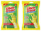 Elbow Grease Rubber Gloves Cotton Lined Extra Strong Non-Slip Size Medium,Yellow, 7.0 gram (Pack of 2)