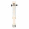 LUTH Premium Profi Parts Ammortizzatore compatibile con Candy 49043541 120N con perno angolare femmina per lavatrice asciugatrice
