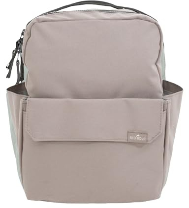 RED ROVR Mini Roo Lightweight Backpack | 6 pockets for everyday essentials (Truffle)