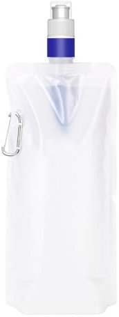 Foldable Water Filter, Foldable Squeeze Filtered Water Bottle - Water Purifier Bottle, 1000 ml Water Bottle Filter Container, Reusable, Filtered Water Bag for Outdoor Use