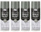 DIOXSTAR Grey Primer Spray Paint, Matt Finish, Fast Drying, Non-Cracking, Suitable for Wood, Plastic and Metal, Indoor and Outdoor Use, Easy to Use, 400ml (4 PCS)