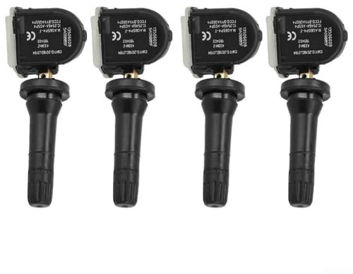 Besttoolifes Drucküberwachungssensor, TPMS-Ersatz, Ventilschaft, passend für Astra K, Insignia B, YQ00956280, 39186445, YR00254380, 13506028, 39243434(4 Stück)