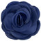 Broche délicate en satin rose pour mariage et événements - 10 cm - Épingle florale en tissu fait à la main avec clip - Accessoire de revers à double usage pour homme et femme (boîte cadeau), L, Tissu
