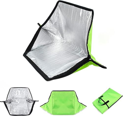 Bolsa de horno solar portátil para exteriores, camping, viajes, herramienta de emergencia para cocinar, bolsa de horno solar y kit de horno holandés