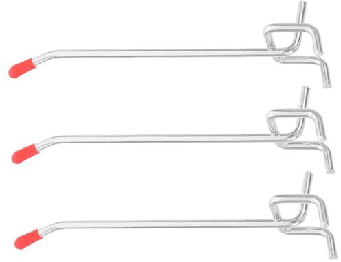 Cabilock 3stücke Stecktafelhaken Aus Eisen Für Werkzeuge Und Geschäfte Mit Schrauben Für Einfache Montage Als Aufbewahrungs Und Präsentationslösung Geeignet