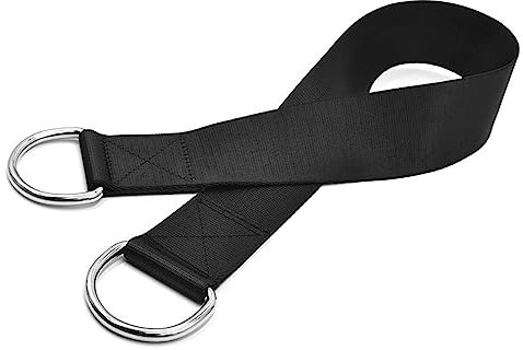 Woedpez Griffe, T-Riemen, Fitness-Seil, strapazierfähig, für Dip-Gürtel, Langhantelgurt, Seilgriffe