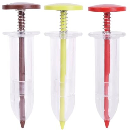 3PCS Seeds Dispenser, Garden Plant Seed Spreaders for Small Seeds, Handheld Seed Planter Sowing Seeder, Portable Transplanting Tool, Manual Planter Sowing Seeder Tool, for Garden Flowerpot