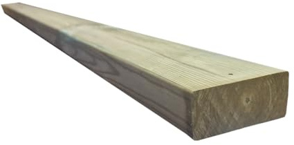 Snowdon Timber Treated 4x2 CLS Decking Joist | 16 Pack | 38 x 89 x 2400mm | Pressure Treated Timber for Garden & Decking