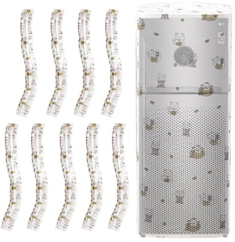 Funda portátil para aire acondicionado, cubierta portátil de aire acondicionado, funda gruesa de tela no tejida para ventilador, licuadora, microondas, horno doméstico