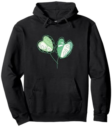 Fresco Monstera Albo, Monstera Deliciosa Foglia, Monstera Felpa con Cappuccio
