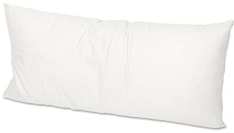 MSS e.K. Federkissen | Größe: 30 cm x 60 cm | Füllgewicht: je 500 Gramm | 100% Baumwolle | kein Lebendrupf | Kissenfüllung | NOMITE Zertifiziert - milbenfrei | schadstoffgeprüft