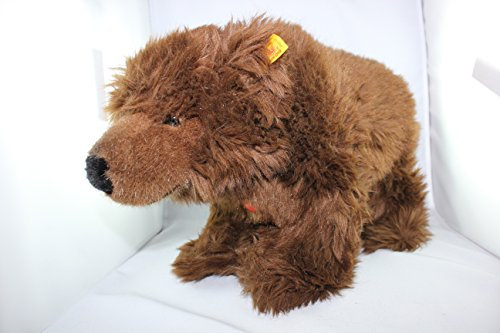 Steiff - 069734 - Petz, Braunbär, stehend, 55cm, Webplüsch
