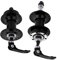 T TOOYFUL Bicycle Hub Anteriore e Mozzo Posteriore Set 36-Fori MTB della Bicicletta della Montagna Cuscinetto Sigillato a