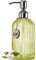 JASAI Seifenspender mit Pumpe aus rostfreiem 304-Edelstahl, vertikal geriffelt, nachfüllbar, Lotionspender, für Bad, Küche, Handseife, Spülmittel, durchsichtig Gelb, ca. 530 ml