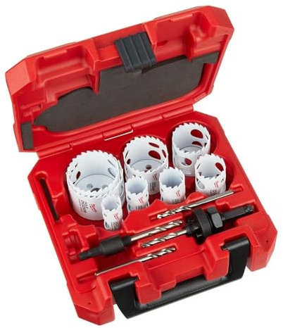 MILWAUKEE Lochsägen-Set, Sägebereich 1,9 cm bis 11,4 cm