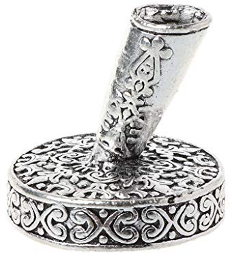 Yiwann Porte-stylo plume vintage en métal pour bureau, fournitures scolaires, papeterie, cadeau d'étudiant