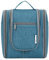 Trousse de Toilette Femme Voyage Trousse de Toilette à Suspendre pour Vanity Femme Sac de Toilette Accessoires (Bleu Marine (Moyen))