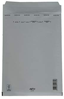 SmithPackaging Luftpolsterumschläge, A4, Weiß, 230 x 340 mm, 5 Stück
