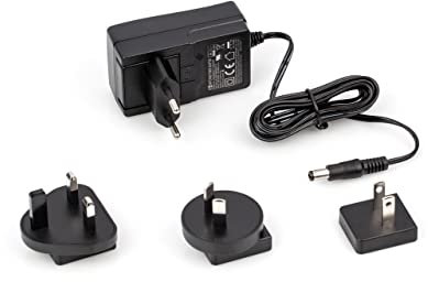 Kern YKA-43 - Steckernetzteil (CH, EURO, UK) 12 V, 500 mA, mit optionalen Eingangsstecker-Adaptern für CH, EU, GB
