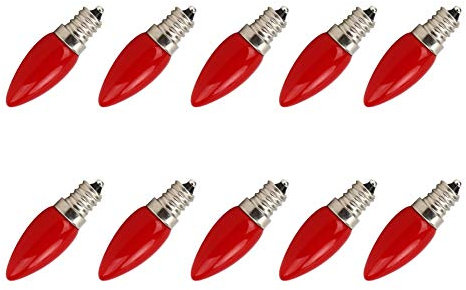 Yosoo Health Gear E12 LED-Licht, langlebige LED-Glühbirne, 10 Stück für Home Cabinet Restaurant Hotel