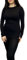 LUXFAB Ladies Long Sleeve T-Shirt Top Womens Size 8-26 Black