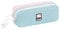 Viquel - Trousse 2 Compartiments Teknik Pastel- Trousse Scolaire Grande capacité - Bleu/Rose
