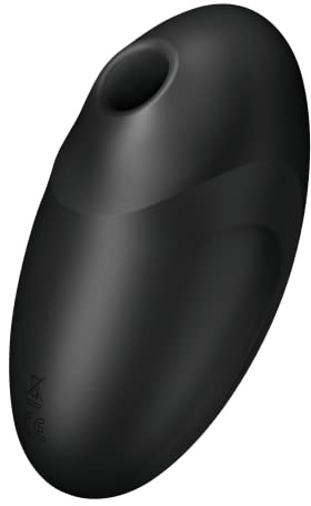 Satisfyer Vulva Lover 3 Druckwellen-Vibrator | 2:1 Druckwellen & Vibration | Sex-Toy für Frauen | Hochwertiges Silikon in schwarz | Ultimative klitorale Orgasmen für Damen | Erotik | Sex Toys
