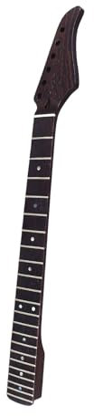 Manico per Chitarra Elettrica, Manico di Ricambio in Legno Wenge 22 Tasti per Suhr ST Guitar, Guitar Neck Replacement for Electric Guitarists, Music Producers, Recording Studios
