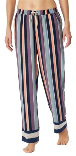 Schiesser Damen Schlafhose lang Webhose-Mix + Relax Pyjamaunterteil, Multicolor 2_182054, 48