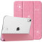 TiMOVO Case for iPad (A16) 11th Generation 11 Inch 2025/iPad 10th Generation 10.9 Inch 2022, Slim Stand Cover with Hard Translucent Back, Support Touch ID, Auto Wake/Sleep, Glitter Watermelon Red