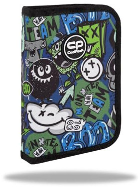 Coolpack F076824, Mäppchen CLIPPER Monster Team, Multicolor