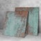 Funlife Sink Splash Guard Cooker Splashback Backsplash for Kitchen Decorative Wall Panels 1mm Thick, Rusty Misty Blue Peacock