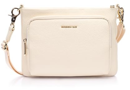 Mandarina Duck Damen Crossover Mellow Leather, Almond