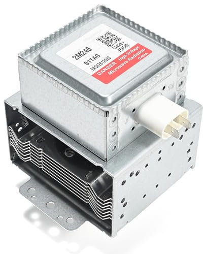 Magnetron per microonde 2M246 6324W1A001L compatibile con la maggior parte dei LG 6324W1A001B 6324W1A001E AP6316906 AP4457332, parti di ricambio per forno a microonde LG, fori di montaggio multipli