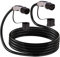 Poly Pool PP2851 Caricabatterie Auto Elettrica-Connessione Monofase Cavo 2 a Tipo 2-7,4 Kilowatt-32 Ampere-Lunghezza 7,5, Nero, 7.5 Metri