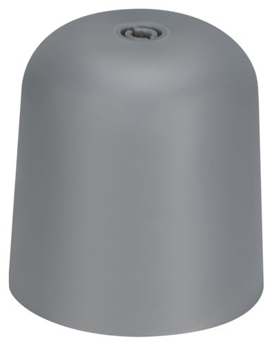 F.H. ANA Lampen Leuchten Baldachin Decken Abdeckung Kunststoff Lampenbaldachin (Silber)