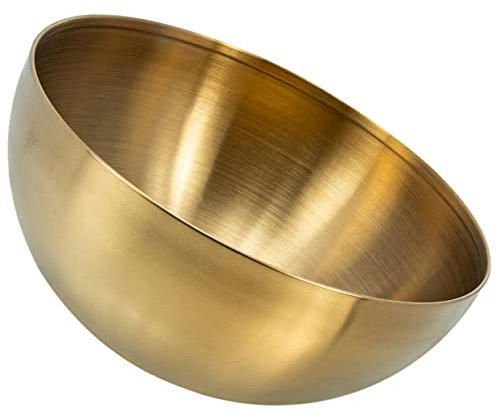 LALADEFIEE Fuente De Ensalada Inoxidable Tazón Para Ensalada Multifunción Práctico Para Servir