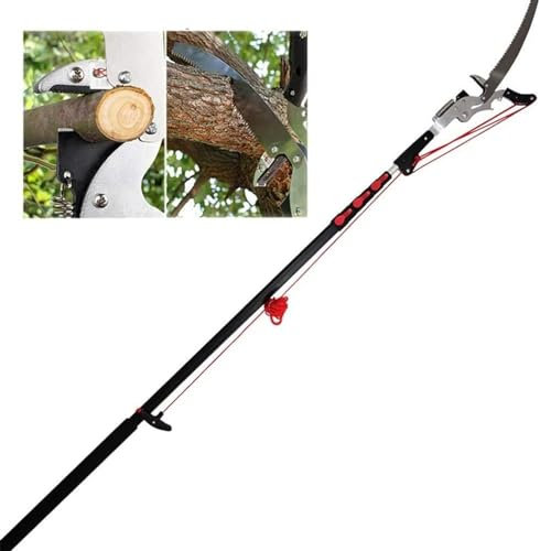 LYDBMYT Telescopic Pole Saws, Professional Telescopic Tree Pruners Pole Height Extendable Pruning Saw Gardening Landscaping Branch Saw