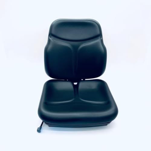 Siège type COBO SC74 pour tracteur en cuir synthétique noir. Type new holland. CB1057354.