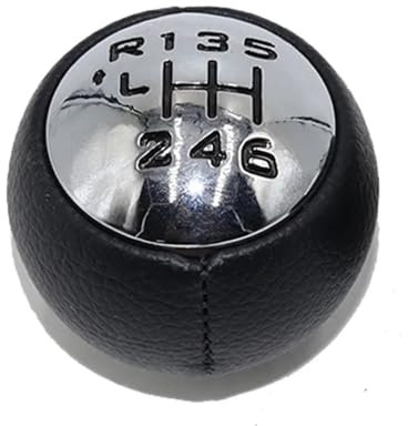 Pomo Cambio Marchas para Citroen para C5 2008-2017 Perilla Cambio Marchas Coche Palanca Cambios Caja Cambios Manual Cuero Selector Marchas Palanca Velocidad Coche(6 Speed)