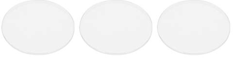 LjwZekyrnt 3 Piezas 36 mm-37 mm Reloj de Zafiro con Doble cúpula Piezas de Reloj de Cristal 1,2 mm de Grosor