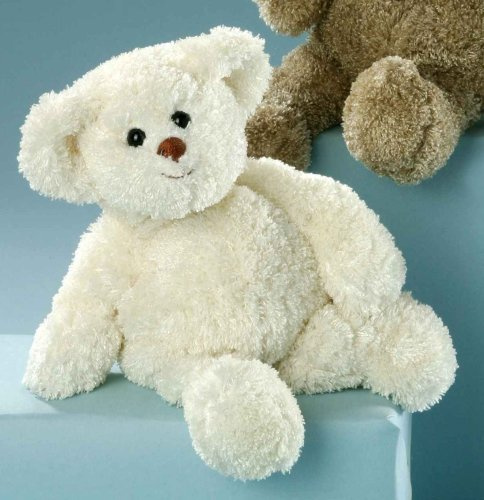 EBO 17320 - Knuddelbär 22cm naturweiß
